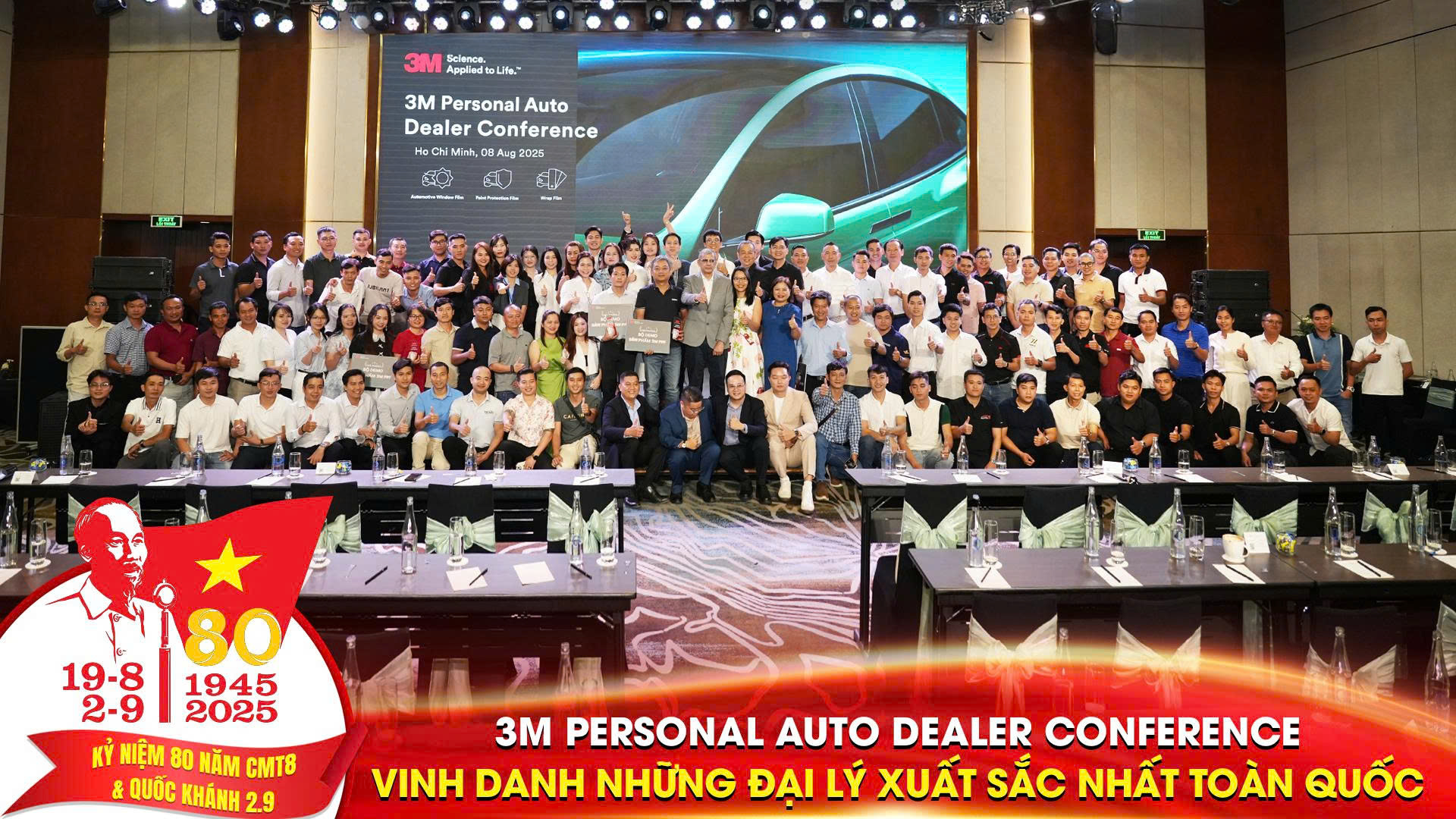 3M Personal Auto Dealer Conference - Vinh danh những đại lý xuất sắc nhất toàn quốc